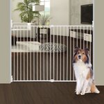 Barrière de sécurité Broadway Gro-Gate Extra-Large et Extra-Grande (pour 76 - 134 cm)  blanc