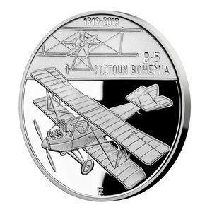 Pièce de monnaie 200 Korun République Tchèque Bohemia B-5 2019 – Argent BE