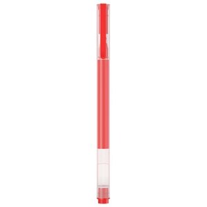 Boîte de 10 Stylos Gel Haute Capacité Xiaomi - Pointe 0 5 mm - Haute Capacité - Séchage Rapide - Couleur Rouge