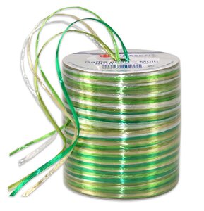 Le raphia kraftel raffia pearl multicolour 50-m-rouleau