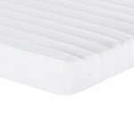 vidaXL Lit de jour avec gigogne et matelas gris foncé 80x200 cm tissu