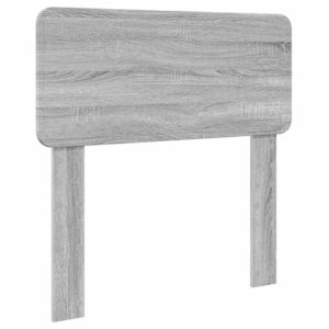 vidaXL Tête de lit Gris Sonoma 75 cm Bois d'ingénierie