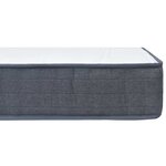 vidaXL Matelas de sommier tapissier 200x160x20 cm