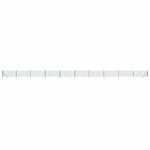 vidaXL Clôture en treillis métallique et piquet d'ancrage vert 1x25 m
