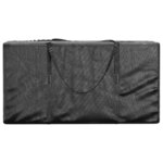 vidaXL Sacs de rangement pour sapin de Noël 2 Pièces noir polyéthylène