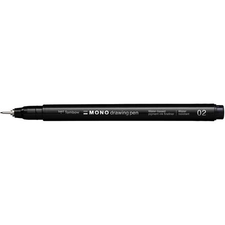 Feutre fin MONO drawing pen  largeur de tracé 02 TOMBOW