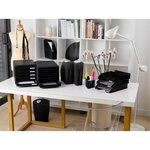 Module De Classement Big Box Plus 5 Tiroirs Glossy - Noir Brillant - Exacompta