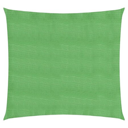 vidaXL Voile d'ombrage 160 g/m² Vert clair 4 5x4 5 m PEHD