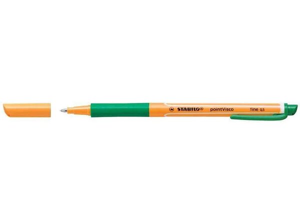 Stylo à encre gel pointVisco, vert STABILO