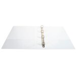 Classeur Personnalisable Rigide 2 Poches Kreacover - 4 Anneaux En D 30mm - A4 Maxi - Blanc - X 10 - Exacompta
