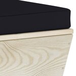 vidaXL Salon de jardin palette 10 Pièces avec coussins bois d'épicéa
