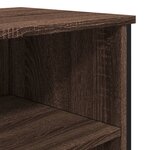 vidaXL Buffet chêne marron 91x35 5x74 5 cm bois d'ingénierie