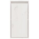 vidaXL Meubles TV 2 Pièces Blanc Bois massif de pin