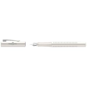 Stylo plume GRIP 2010 Harmony F blanc FABER-CASTELL