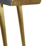 vidaXL Bureau Aviator vintage style aviateur 120 x 60 x 76 cm