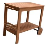 Desserte de jardin en bois eucalyptus FSC - 91,8x49,9x74cm