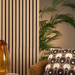 WallArt Panneaux muraux acoustiques Aku chêne naturel 4 Pièces