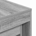 vidaXL Tables gigognes 3 Pièces Sonoma gris Bois d'ingénierie