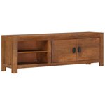 vidaXL Meuble TV 120x30x40 cm Bois massif de manguier