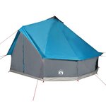 vidaXL Tente familiale tipi 12 personnes bleu imperméable
