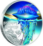 Pièce de monnaie en Argent 1 Dollar g 31.1 (1 oz) Millésime 2024 Deadly Dangerous BLUEBOTTLE