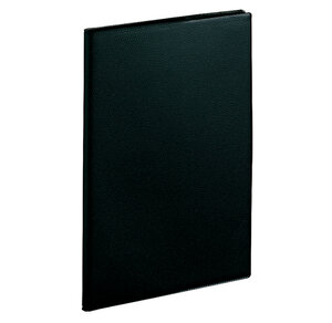 Agenda ABP 2 Couv Plast Grainée noir 12 x 17 cm QUOVADIS