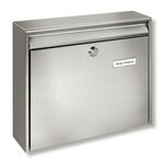 Boîte aux lettres Borkum 3877 Ni Acier inoxydable Argenté - BURG-WÄCHTER