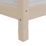 6 pieds de lit 10 cm FOOT beige