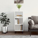 vidaXL Buffet blanc 34 5x32 5x90 cm bois d'ingénierie