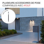 Boite à colis Atout 1 porte Noir Sablé RAL 2100MS