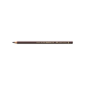 Crayon de couleur POLYCHROMOS Mine 3,8mm à l'Huile Marron FABER-CASTELL