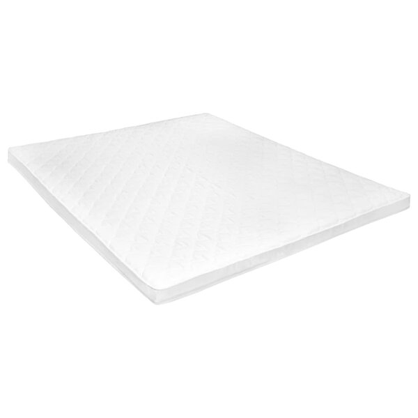 vidaXL Sur-matelas 160 x 200 cm Mousse froide Profil d'œuf 6 cm