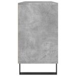 vidaXL Armoire salle de bain gris béton 80x33x60cm bois d'ingénierie