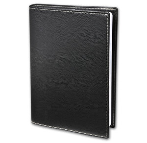 Agenda Ministre S + Répert. Club noir ebene 16 x 24 cm QUOVADIS