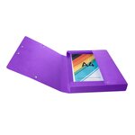 Boite De Classement Exabox Dos 40mm Carte Enduite Teksto - A4 - Couleurs Assorties - X 8 - Exacompta