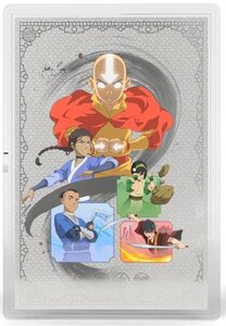 Pièce de monnaie en Argent 1 Dollar g 5 Millésime 2025 TEAM AVATAR