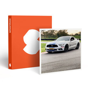 SMARTBOX - Coffret Cadeau Stage pilotage enfant : 3 tours de circuit au volant d'une Ford Mustang V8 -  Sport & Aventure