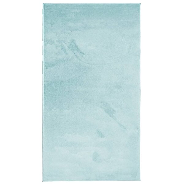 vidaXL Tapis OVIEDO à poils courts vert 80x150 cm