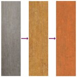 vidaXL Lit surélevé de jardin rouillé 129x129x77 cm acier corten