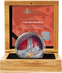 Pièce de monnaie en Argent 2000 Francs g 200 Millésime 2024 Stanislaw Lem Master of Science Fiction INVINCIBLE