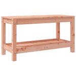 vidaXL Banc de jardin 82 5x35x45 cm bois massif Douglas