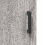 vidaXL Armoire murale sonoma gris 60x31x60 cm bois d'ingénierie