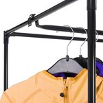 vidaXL Garde-robe Gris 75x50x160 cm