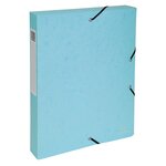 Boite De Classement Exabox Dos 25mm Carte Lustrée Aquarel - A4 - Couleurs Assorties - X 8 - Exacompta