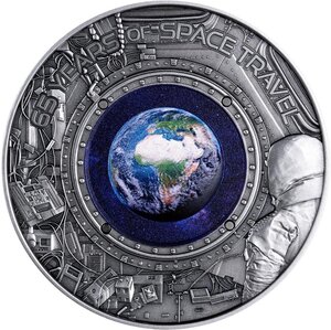 Monnaie WINDOW TO EARTH 5 Oz Argent 5$ Barbados 2026 (PRÉCOMMANDE)