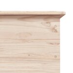 vidaXL Coffre de rangement à roulettes ALTA 73x39 5x44 cm bois de pin