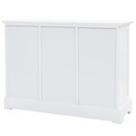 vidaXL Buffet avec 3 portes MDF et Bois de pin 105x35x77 5 cm