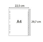 Intercalaires Imprimés Mensuels Pp Recyclé Gris - Januar-dezember(allemand) - 12 Positions - A4 - Gris - X 25 - Exacompta