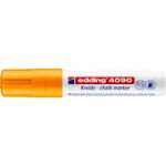 Marqueur Craie Liquide 4090 Orange Fluorescent Pointe Large 4-15 mm EDDING