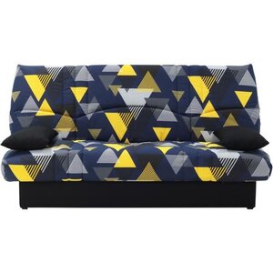 Clic clac 3 places -Canyon Bleu - Couchage 125 x 190 cm - 190 x 92 x 96 cm